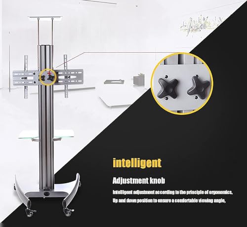 Soporte Móvil para TV Universal con Ruedas miniatura 3