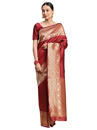 Image of Avantika Fashion Women's Kanjivaram Soft Semi Silk Banarasi Sarees With Blouse Piece.