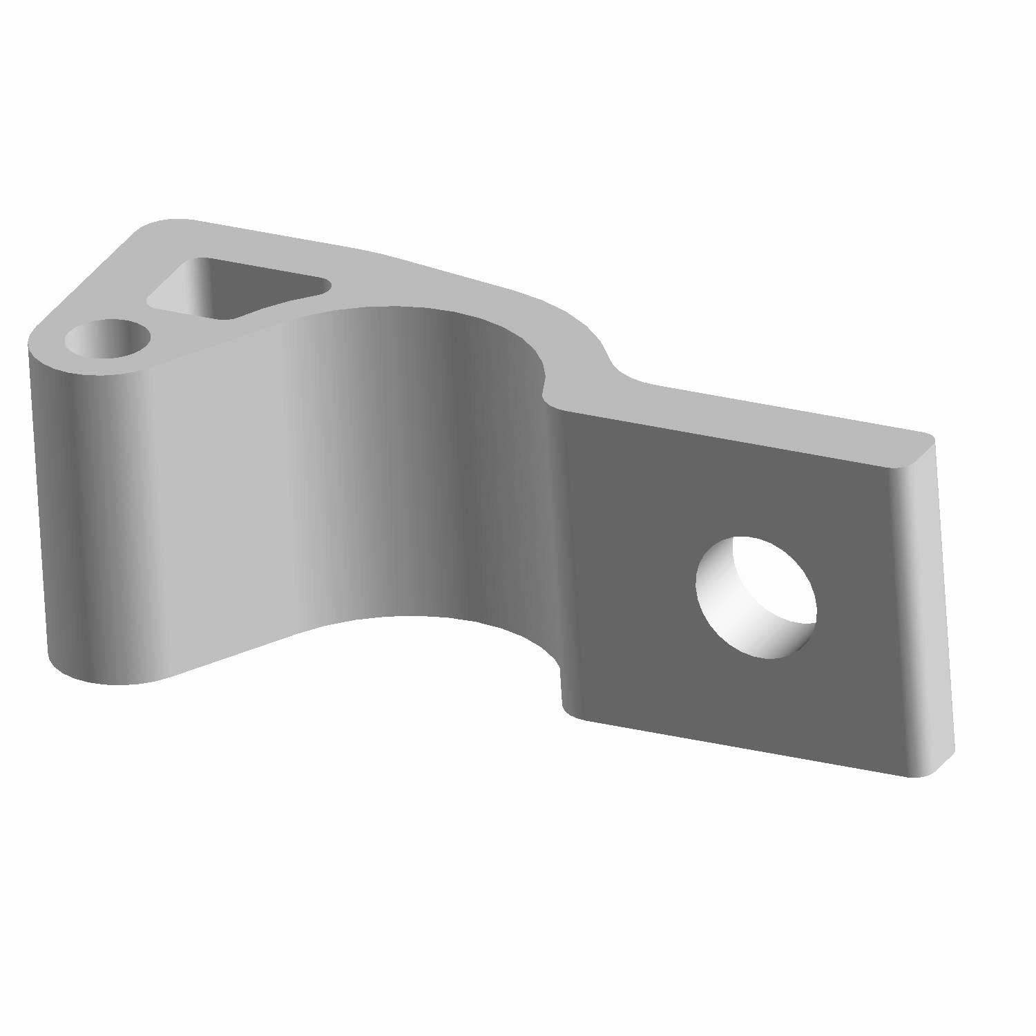 Polaris Snowmobile CLAMP, TUBE, UPPER, Genuine OEM Part 5138000, Qty 1