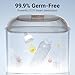 Bear Bottle Sterilizer and Dryer, 2 Layers Large Electric Steam Baby Bottle Sterilizer, Fast Bottle Sanitizer and Dryer for All Bottles & Accessories, Time-Saving Design
