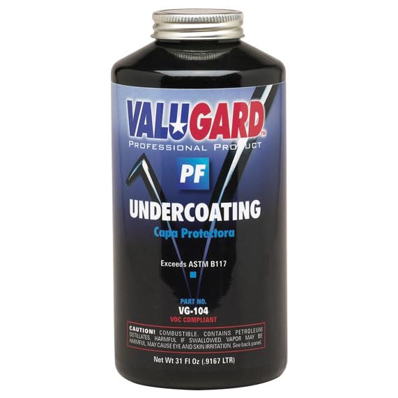 VALUGARD VG-104 Undercoating – 1 Quart Professional Rubberized Automotive Underbody Coating –...
