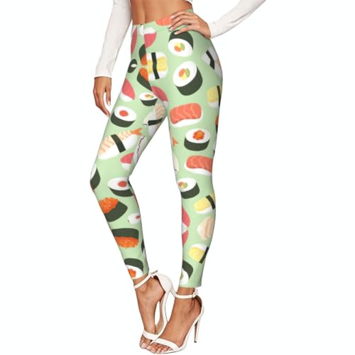 Leggings de compresión para yoga y running con divertido diseño