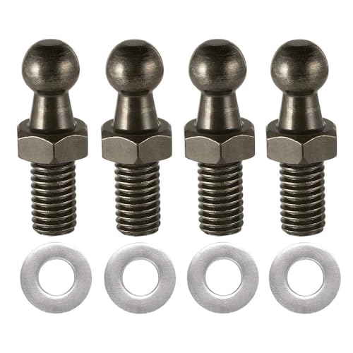 Vepagoo 4 Pack 10MM Ball Studs Joints - 8MM Thread x 1/2