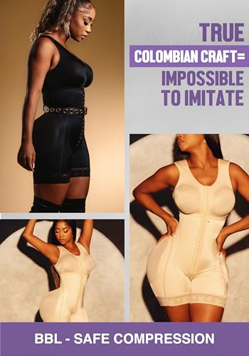 Image of Snatched Body Stage 2 Faja with Bra | BBL Body Faja Post-Op & Everyday Shapewear | Fajas Colombianas Moldeadoras Post Surgery