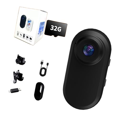 Enregistreur compact monté sur le corps mini caméra sport 1080p avec carte mémoire