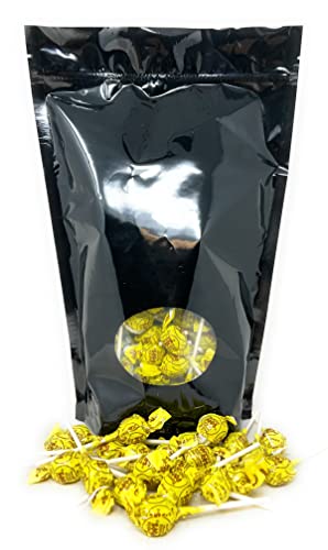 Tootsie Roll Banana Mini Pops Filled With Chewy Tootsie Roll