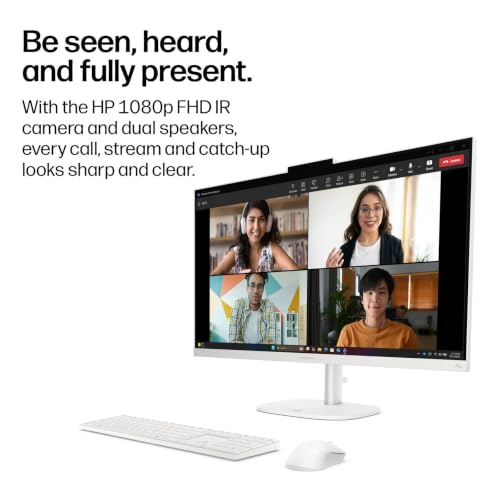 Image of HP OmniStudio 27 inch All in One Desktop Computer 2026, 16GB DDR5-5600, 1TB SSD