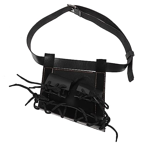 Alipis Leather Sword Carrier Belt Holder Japanese Sword Belt for Cosplay Martial Multi Functional Leather Strap for Easy Carrying