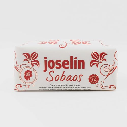 Joselín Sobao Mediano, Elaborado con Margarina, Empaquetados en Papel parafinado Paquete de 12 Sobaos (650 gr)