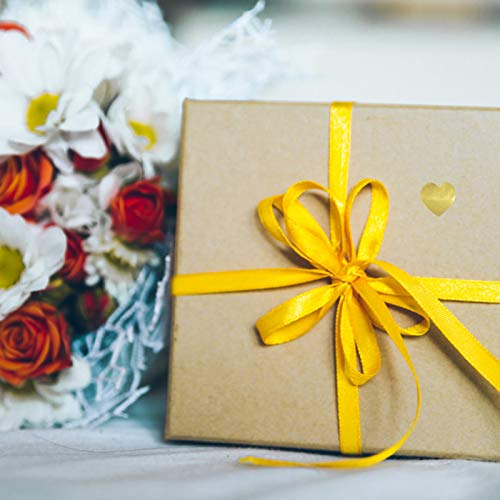 Matogle 1000 stuks gouden hartvormige stickers, zelfklevende hartvormige stickers, prachtige hartstickers, perfecte… - Afbeelding 4