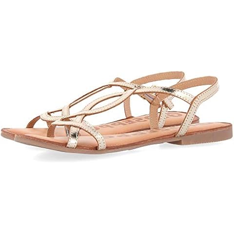 GIOSEPPO Sandalias de tiras doradas NAVASSA Cover