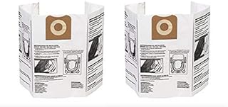 Ridgid VF3502 High Efficiency, Dry Pickup Dust Bags for 12-16 Gallon Ridgid Wet/Dry Vacuums (2 X Pack of 2)