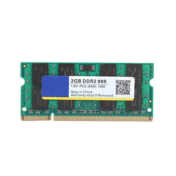 8G DDR-Speicher RAM, DDR2 800Mhz 2G 1,8V 200Pin Laptop Hochgeschwindigkeits-Speicher RAM Voll kompatibel, integrierte hochwertige Chips, stabile Leistung und Hochgeschwindigkeitsbetrieb