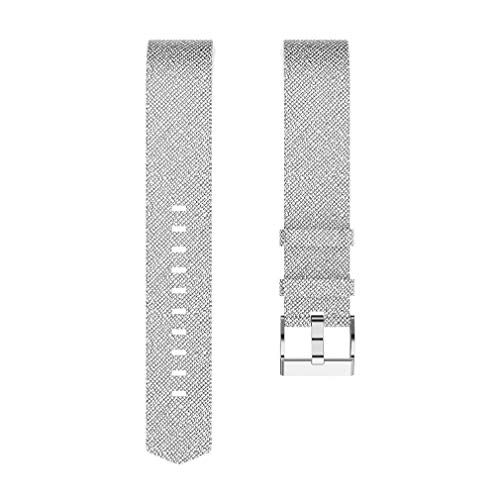 Leoboone Vervangende Accessoire Sport Band Gekleurde Leer Smart Hartslagarmband Vervangende Band Voor Fitbit Charge2