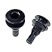 BROYEUR 2Pcs Thru Hull Fitting,Thru Hull Connector Fitting Drain Fits 3/4