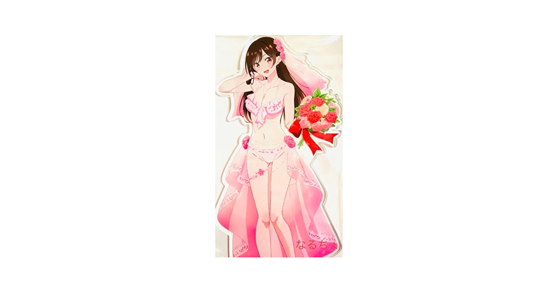 【A賞】彼女お借りします ウエディング水着 特大タペストリー 水原千鶴 彼女、お借りします]描き下ろし特大アクリルスタンド（水原千鶴