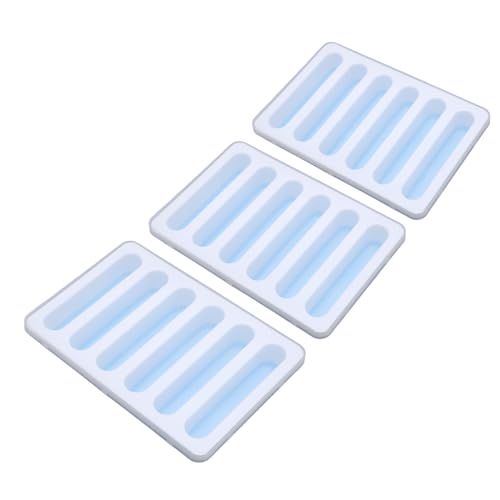 Asixxsix 3 piezas molde para hielo de silicona miniatura 4