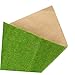 Kisangel Artificial Grass Turf Mat for DIY Landscaping Sturdy Lawn Mat for Model Building Miniature Decor and Micro Landscape Prop for All Seasons