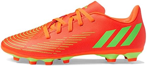 adidas Unisex-Child Edge.4 Predator Flexible Ground Solar Red/Solar Green/Black 6 Big Kid