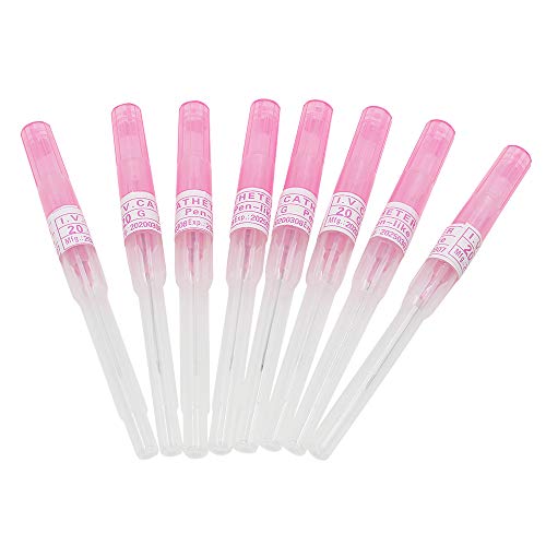 Catheter Piercing Needles - Sotica 50pcs Catheter Needles IV Catheter Piercing Needles Cannula Body Piercing Needles Stainless Steel Hollow Needles for Nose Ear Belly Navel Nipple Piercing (20G-50PCS)