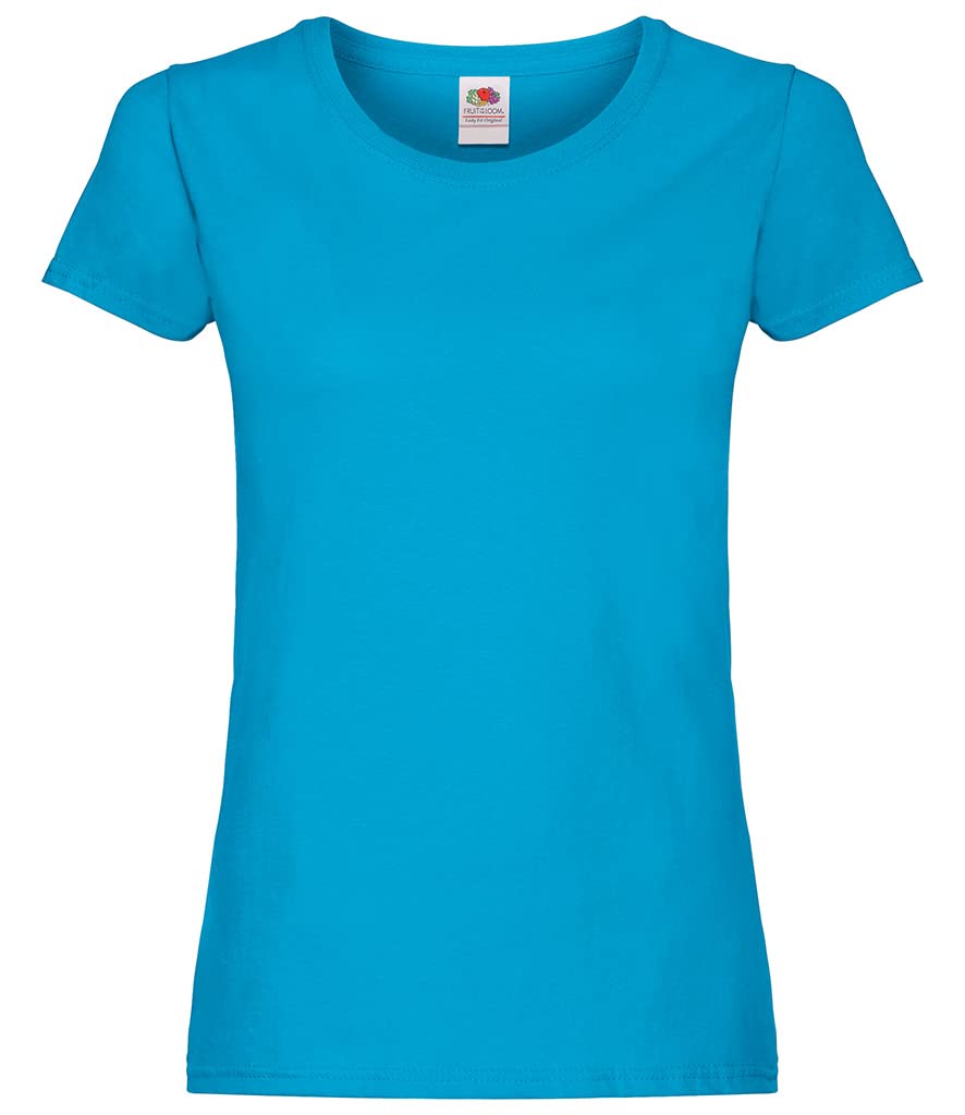 Fruit of the Loom T-Shirt Blue - Azure Blue