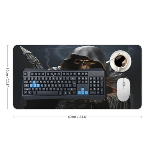 Grim-Reaper Mouse Pad Grande de Goma Antideslizante miniatura 2