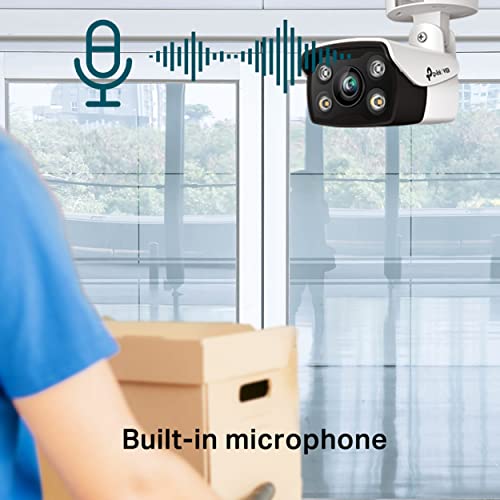 Image of TP-Link VIGI C330 6mm Lens Smart Outdoor Security Camera | 3MP HD Full-Color Bullet Network Camera | Smart IR | Built-in Microphone| IP67 Waterproof | H.265+ | PoE /12V DC CCTV