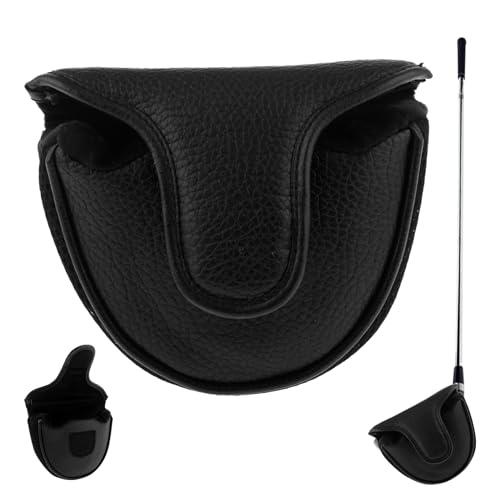 Couvre-Chef de Putter Mallet Couvre-Chef de Putter Rond imperméable en PU 4 72x5 avec Doublure en Peluche pour Homme et Femme en Plein air