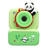 AMONIDA Sofortbildkamera, 48 MP Dual-Kamera, 1080P-Video, 8-facher Zoom, 2,4-Zoll-TFT-Bildschirm mit 1300-mAh-Akku, für Kinderfotografie und Reiseabenteuer