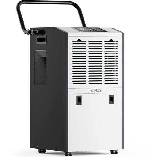 Waykar 296 Pints Large Commercial Dehumidifier for Basement,...