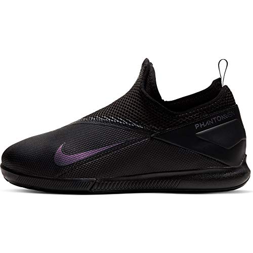 Nike Phantom VSN 2 Academy DF IC, Botas de fútbol Unisex niños, Negro 010, 32 EU