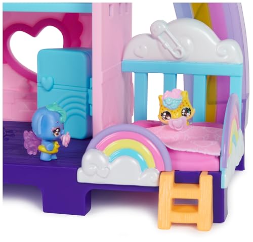 HATCHIMALS ALIVE - Playset Hatchi-Nurserie - Univers De Jeu Pour Figurines - 4 Oeufs 4 Figurines À Collectionner & 13 Accessoires - A Faire Eclore Avec De L'Eau - Thème Bébé - Jouet Enfant 3 Ans et +