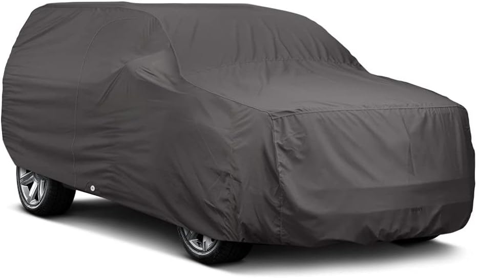 Euro Care Car Cover Compatible Fiat Palio, Triple Stitched, Palio Car Cover- Grey Look
