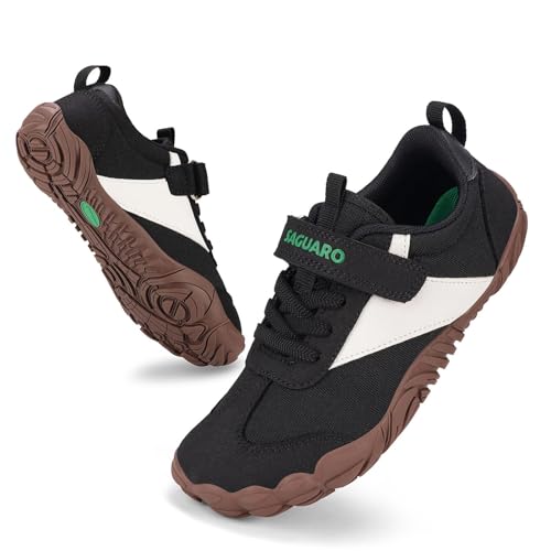 Image of SAGUARO Kids' Barefoot Shoes Wide Toe Box Zero Drop Sneakers Non-Slip Minimalist Shoe