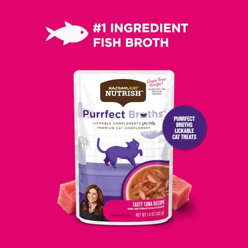 Nutrish Purrfect Broths Wet Cat Food Topper, 1.4 oz. Pouch, (Rachael Ray) - image 3