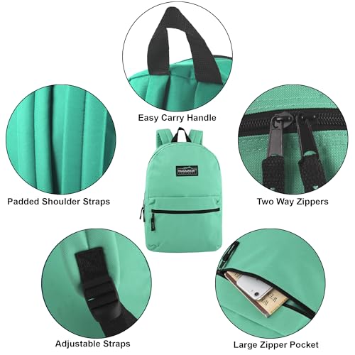 Image of Trail maker Classic 17 inch Backpacks with Adjustable Padded Straps | School Backpacks for Girls, Boys