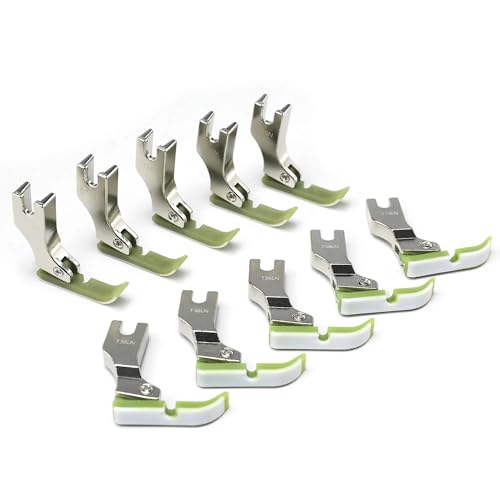 BLOOY T36LN + T36N Pies Prensatelas Plásticos para Máquina de Coser miniatura 6