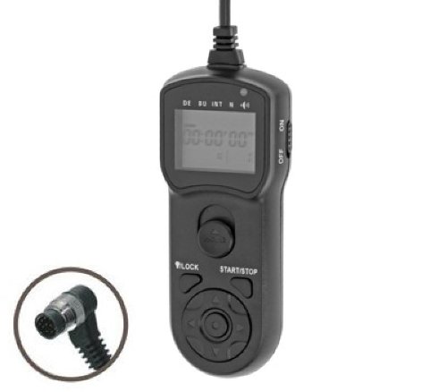 JJC scatto remoto con timer DC0 per Nikon D4S D4 D810 D800 D700 D300s D300