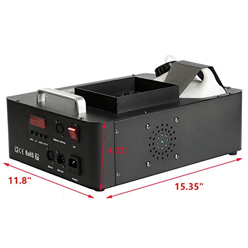 Máquina de humo para escenario 3 en 1 1500W con 24 LED miniatura 2