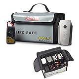 STARTRC Bolsa Segura lipo batería para dji Mavic Mini/Mavic Mini 2/Mavic 2 Pro Zoom/Mavic Pro Platinum/Mavic Air 2/Air 2S/Spark/Phantom 3/ Phantom 4 RC helicóptero de la batería 20x11x15cm