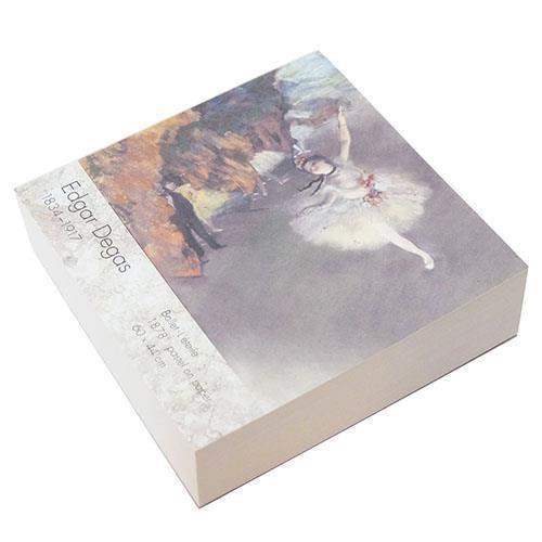 ♡国内作家メモ中古新品まとめ売りです♡エトワールエグリオット Amazon.co.jp: エドガー・ドガ[メモ帳]印象派ブロックメモ/エトワール