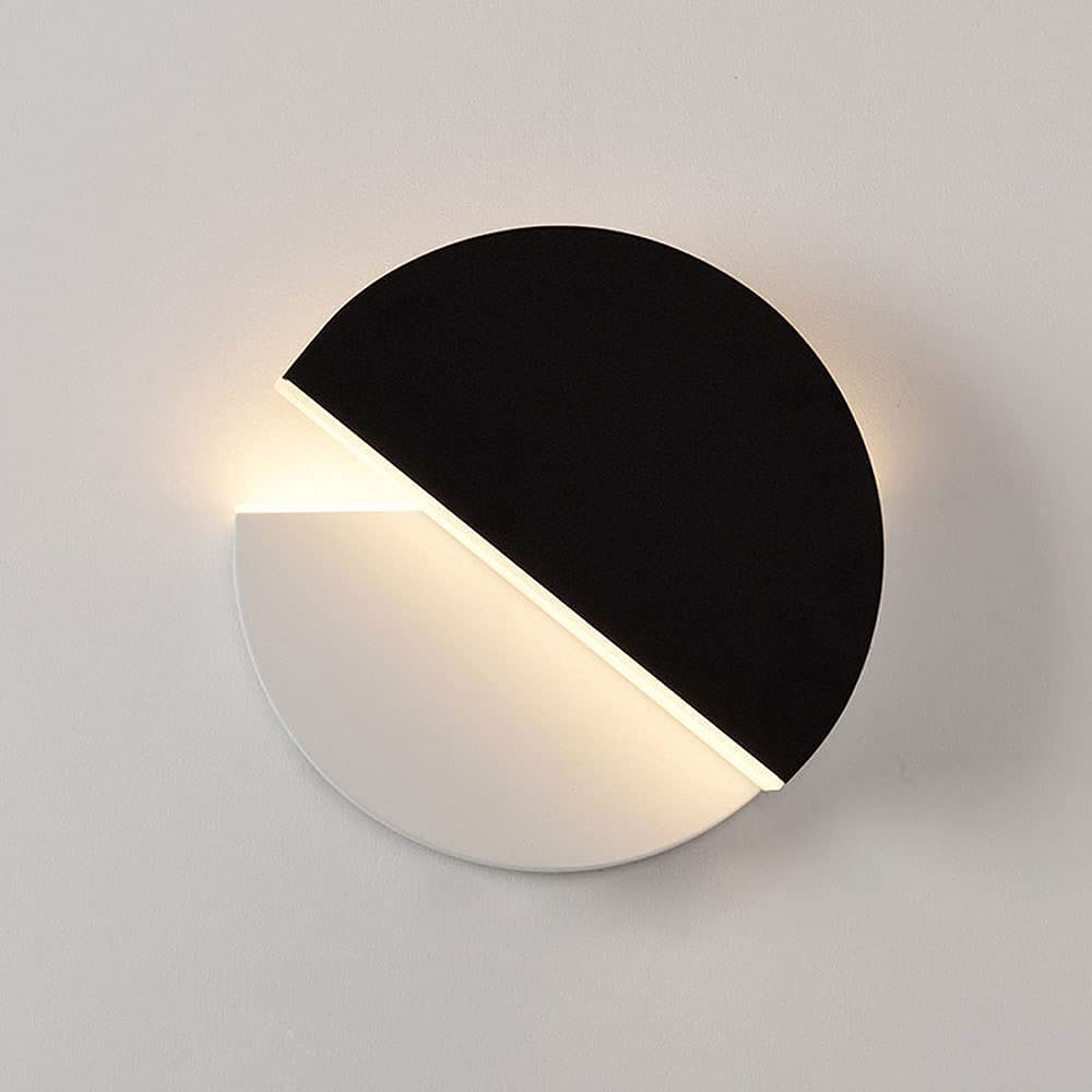 Applique Murale LED Moderne en Fer Forgé et Abat-Jour de Qualité