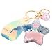 Verliked À La Mode Mignon Dessin Animé Vache PVC Suspendu Poupée Cadre Porte-clés Voiture Sac Porte-clés Cadeau Sac Pendentif Rose