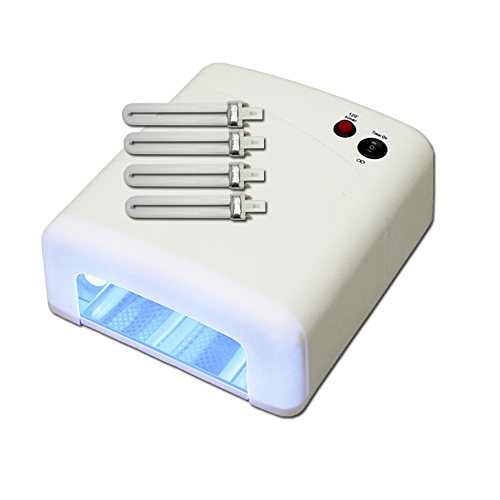 UV Gel Starterset inkl. UV/LED Kombi Lampe mit Fiberglas Gel, 1-Phasengel und Nailart Zubehör - Startset - Einsteigerset… – Bild 3