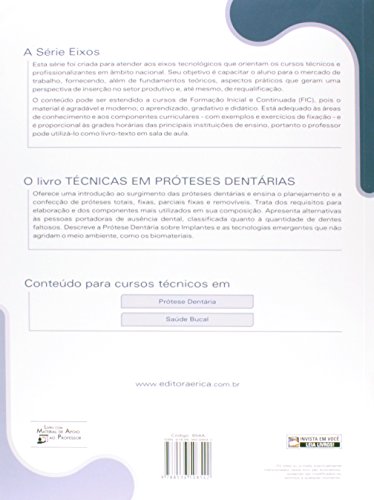 Técnicas em próteses dentárias: Noções básicas, classificação e confecção