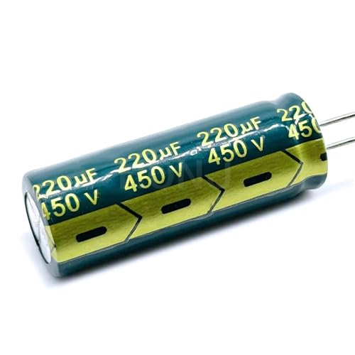 Condensateur 450V 220UF électrolytique en aluminium taille 18x50mm