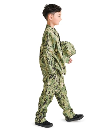 Disfraz infantil uniforme militar digital NWU 3 piezas miniatura 5
