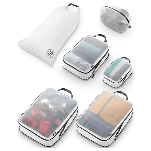 Large Packing Cube Set for Organized Travel