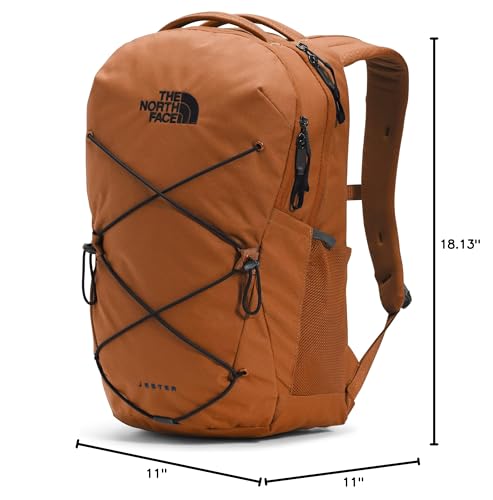 Image of THE NORTH FACE Jester Everyday Laptop Backpack, Leather Brown /Tnf Black, One Size