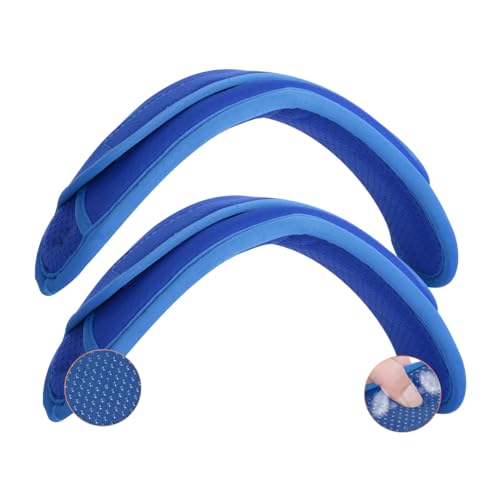 UOZL 2 Pack Universal Shoulder Pads for Bags Thick (Blue)